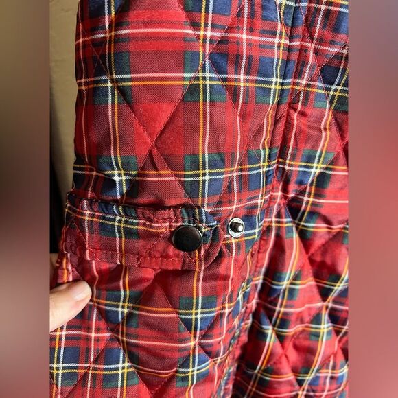 Plaid vest, holiday tartan, vintage Appleseeds
Red, green plaid with pockets-LG - Picture 10 of 10